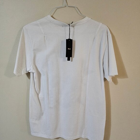 5cm Men's Graphic Print Cotton Tee Shirt - Size Large - Picture 5 of 5